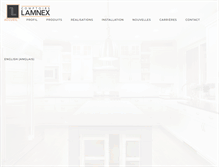 Tablet Screenshot of lamnex.com